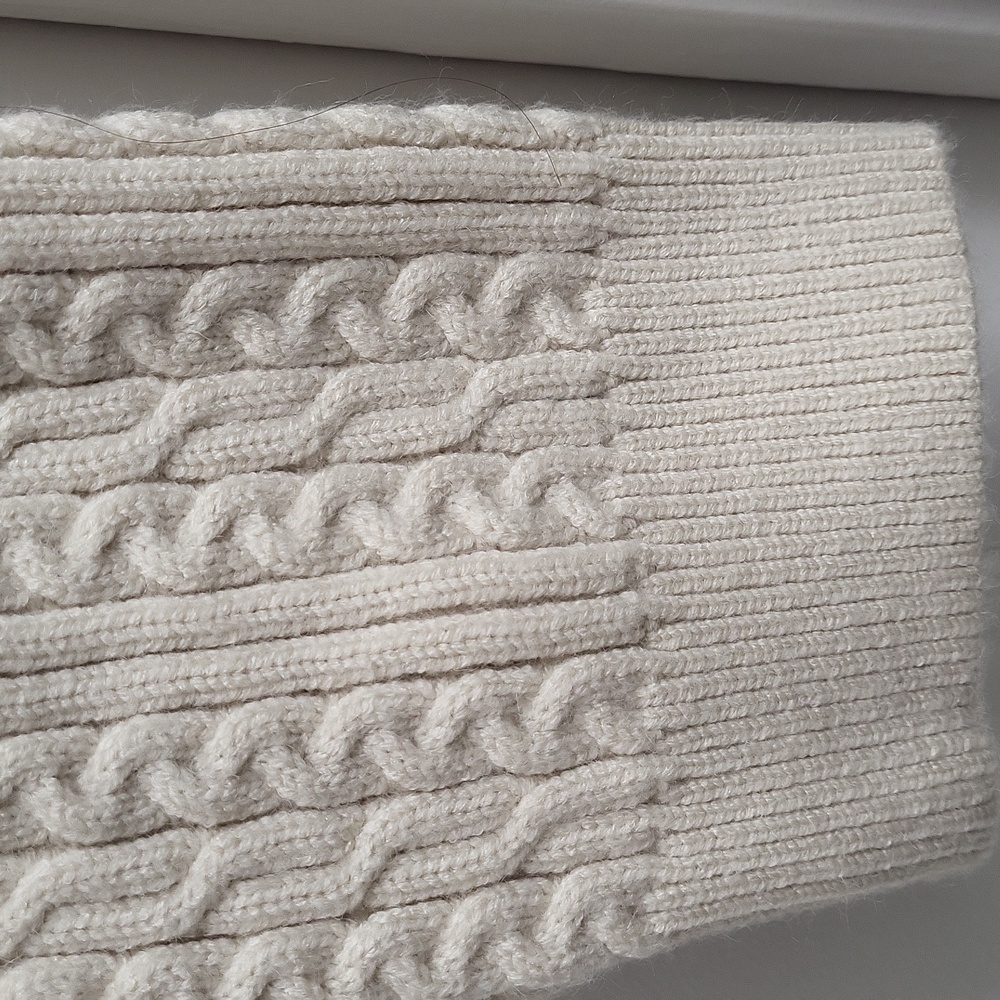 💛 NWOT Peppermayo Cream Ribbed 100% cotton‎ Cardigan. Size M/L - Picture 4 of 11